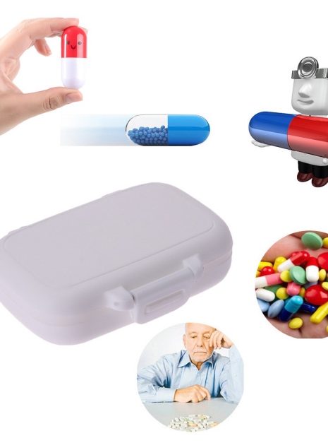3 Grid Pill Box 