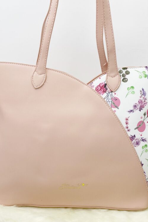 HANDBAG BJ - LADY FLOWER PINK