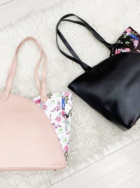 HANDBAG BJ - LADY FLOWER PINK
