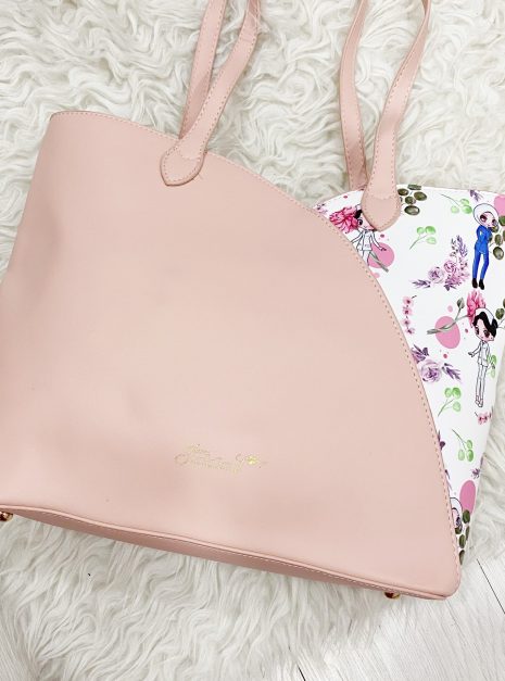 HANDBAG BJ - LADY FLOWER PINK