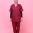SCRUB SUIT (UNISEX) - MAROON