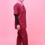 SCRUB SUIT (UNISEX) - MAROON