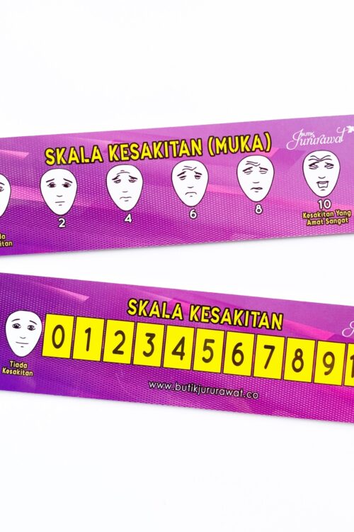 Pain Score Ruler (Purple)