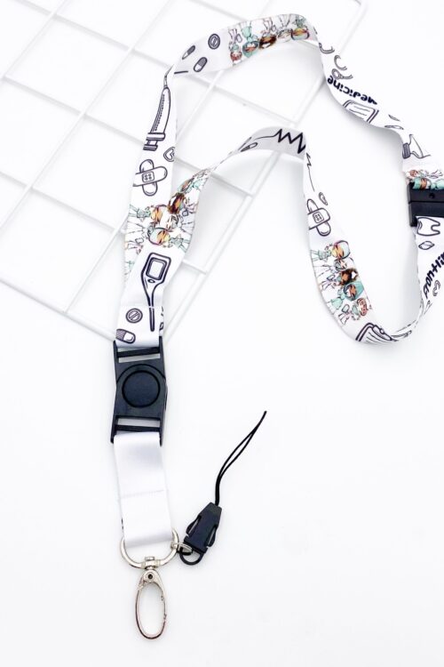 LANYARD - WHITE FRONTLINERS