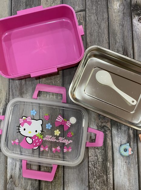LUNCH BOX WITH INSERT (TQ16-2) - HELLO KITTY 