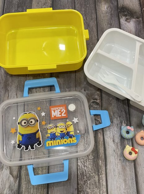LUNCH BOX WITH INSERT (TQ16-3) - MINIONS