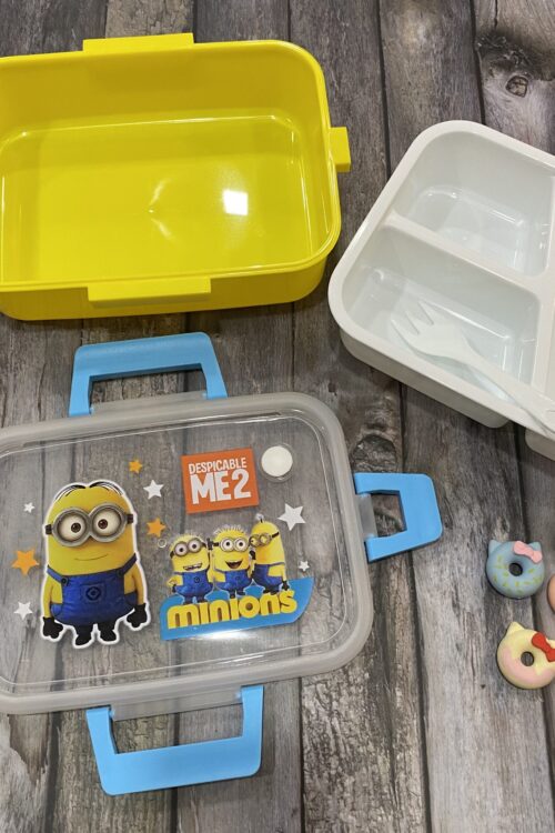 LUNCH BOX WITH INSERT (TQ16-3) - MINIONS