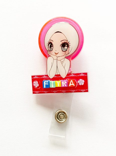 Personalized Text -YO-YO Hijab Nurse PINK