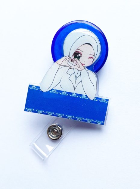 PLAIN YO-YO Hijab nurse DARK BLUE