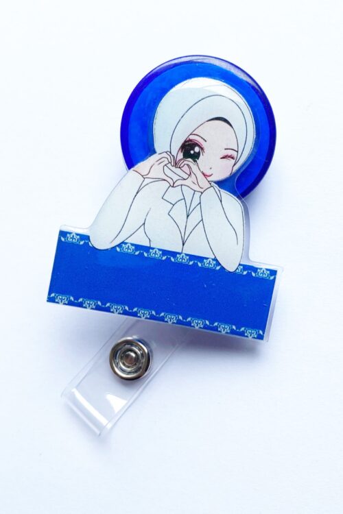 PLAIN YO-YO Hijab nurse DARK BLUE