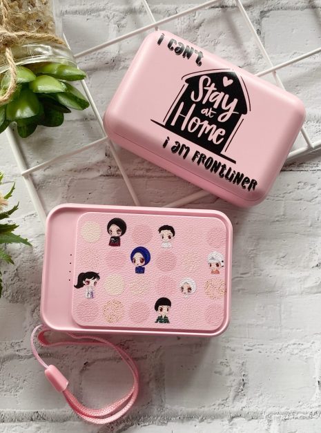 POWERBANK STAY AT HOME - PINK