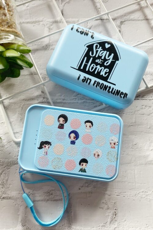 POWERBANK STAY AT HOME - BLUE