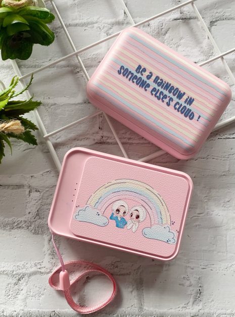 POWERBANK RAINBOW - PINK