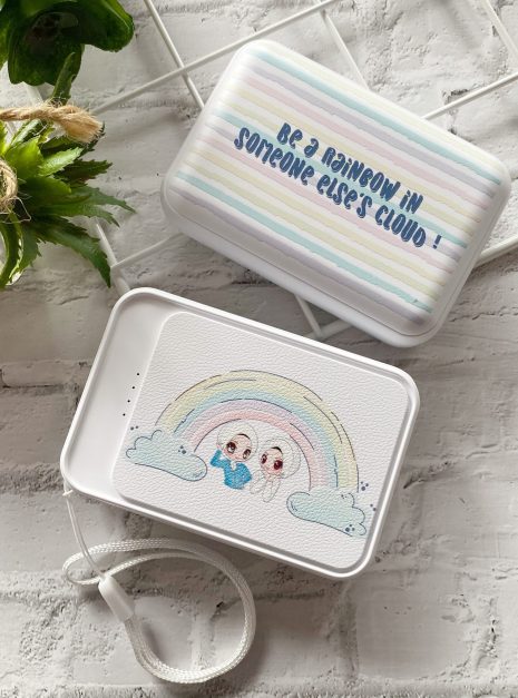 POWERBANK RAINBOW - WHITE