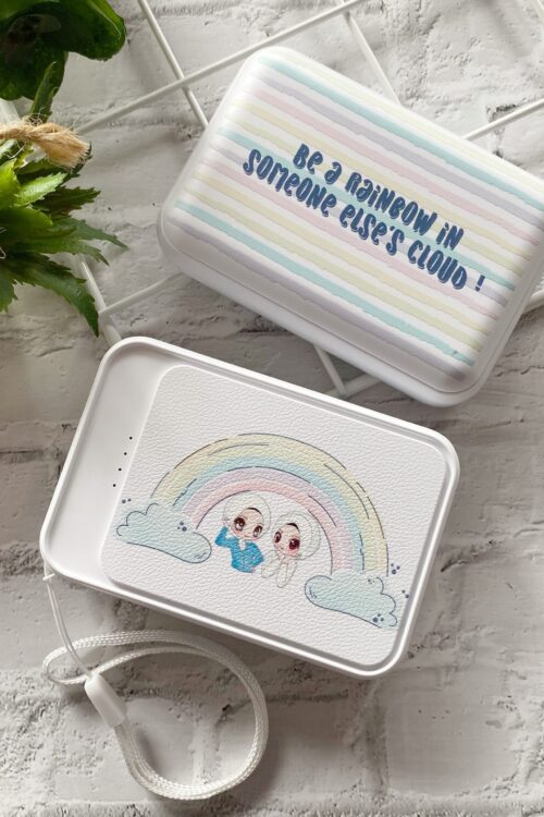 POWERBANK RAINBOW - WHITE