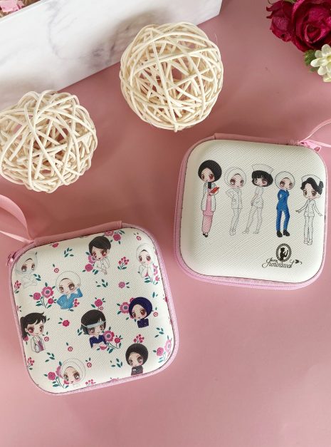 HARDCASE BOX - PINK FLOWER