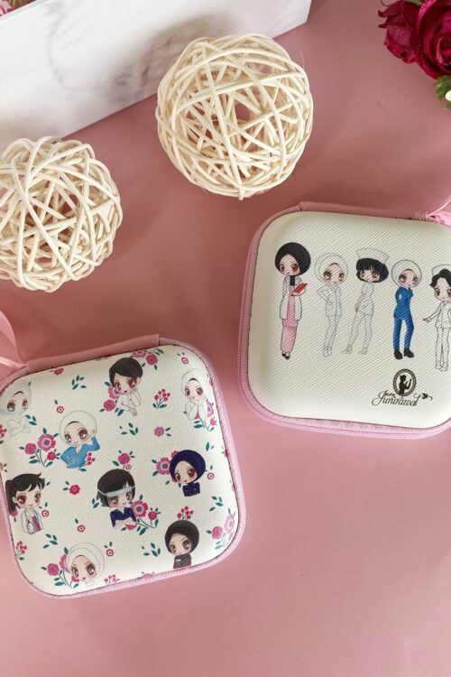 HARDCASE BOX - PINK FLOWER
