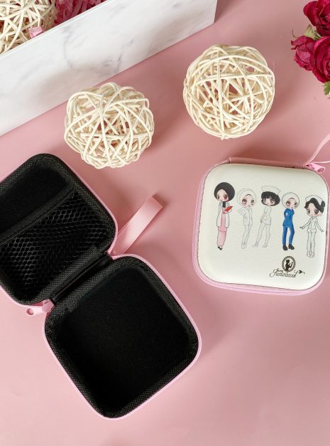 HARDCASE BOX - PINK FLOWER