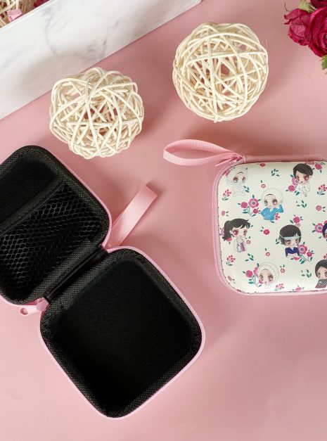 HARDCASE BOX - PINK FLOWER