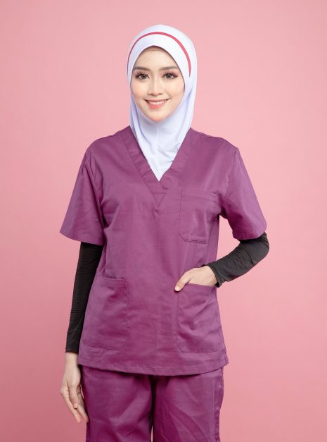 Tudung Soft Awning Full Scuba Line Maroon