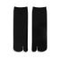 COMFORT NYLON SPLIT TOE SOCK -BLACK