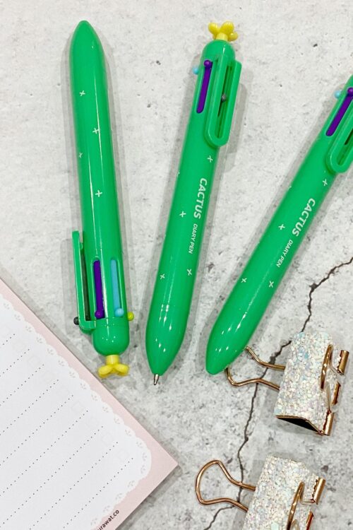 PEN 6 COLOURS - CACTUS