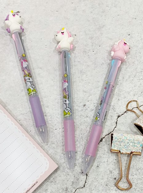 PEN 3 COLOURS - PONY
