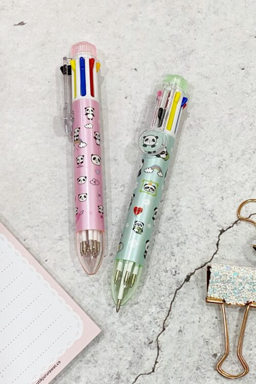 PEN 8 COLOURS - PANDA