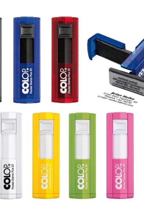 COLOP POCKET STAMP PLUS 20 SELF INK RUBBER STAMP