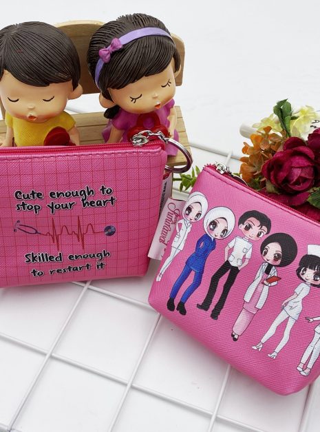 COIN BAG - CUTE HOT PINK