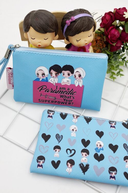 MINI POUCH BAG - SUPERPOWER BLUE