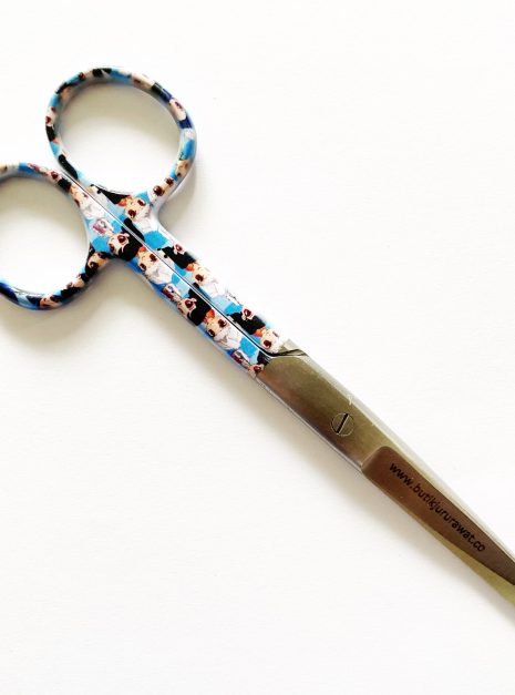 Dressing Scissor Blunt/Sharp Blue Frontliners