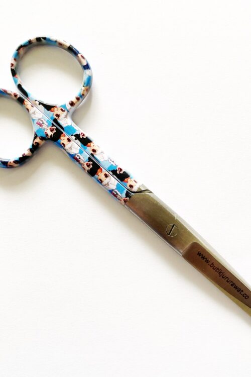 Dressing Scissor Blunt/Sharp Blue Frontliners