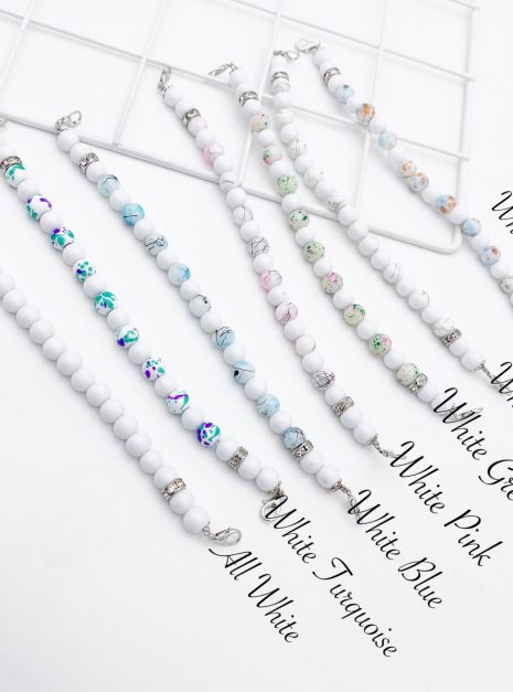 Mask Connector Pearl White Series