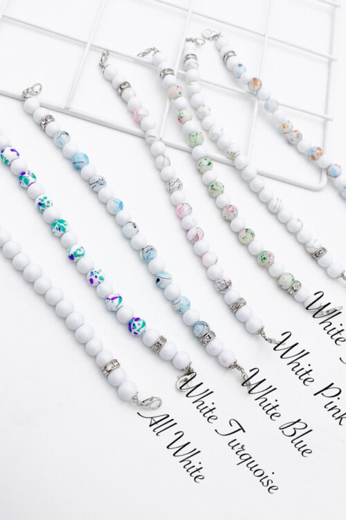 Mask Connector Pearl White Series