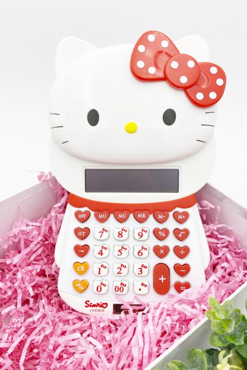 CALCULATOR HELLO KITTY 1101 - WHITE