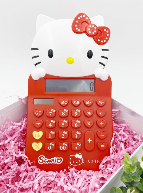 CALCULATOR HELLO KITTY  1105 - RED