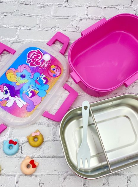 LUNCH BOX WITH INSERT - LITTLE PONY