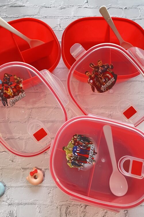 LUNCH BOX RED AVENGERS (9012) - RANDOM DESIGN