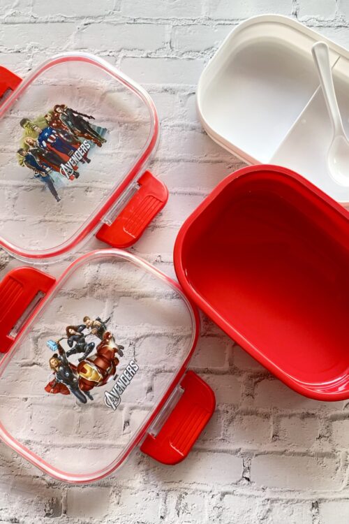 LUNCH BOX RED AVENGERS (9013) - RANDOM DESIGN