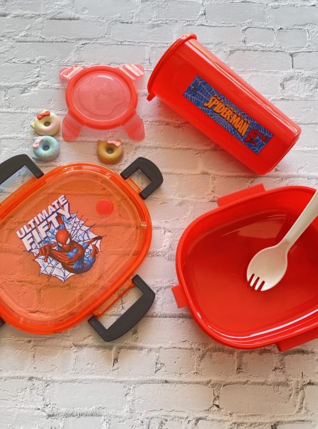 LUNCH BOX  WITH BOTTLE  (K1003) - SPIDER ULTIMATE