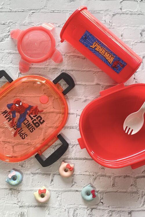 LUNCH BOX  WITH BOTTLE  (K1003) - GO SPIDEY