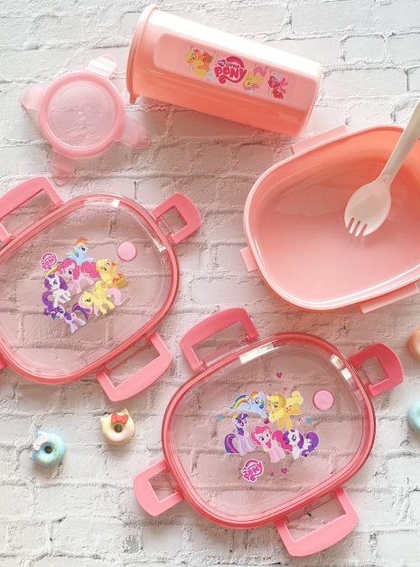 LUNCH BOX  WITH BOTTLE  (K1003) - LITTLE PONY