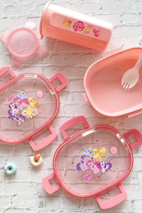LUNCH BOX  WITH BOTTLE  (K1003) - LITTLE PONY
