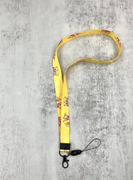 LANYARD - YELLOW POOH 