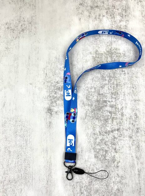 LANYARD - BLUE STITCH