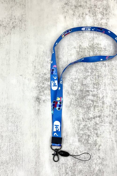 LANYARD - BLUE STITCH