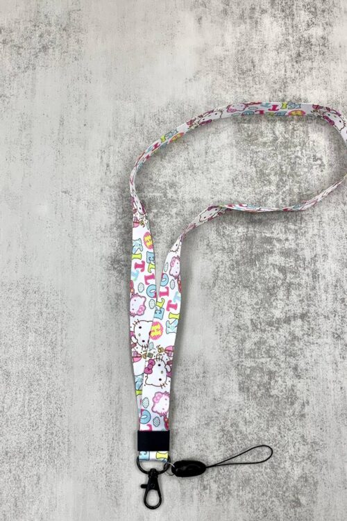 LANYARD - COLOURFULL HELLO KITTY