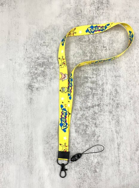LANYARD - YELLOW POKEMON