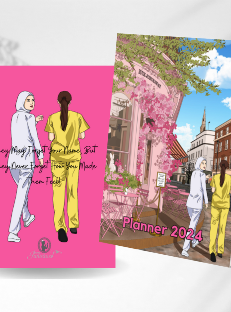 PLANNER 2024 - FREE HARD STAND CALENDAR